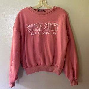 Pink Shein North Carolina Sweatshirt
